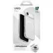 Uniq LifePro Xtreme Magclick Charging Case iPhone 17 Air glitter tok, átlátszó