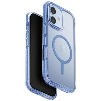 UNIQ Combat Case iPhone 17 Magclick Charging tok, kék
