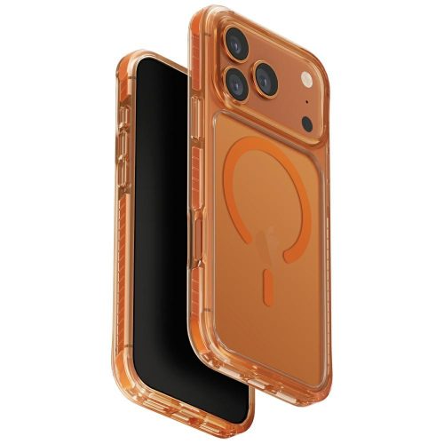 Uniq Combat Magclick Charging Case iPhone 17 Pro Max tok, narancs