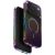 UNIQ Iridescia case iPhone 17 Pro Magclick Charging tok, midnight quartz
