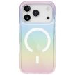 UNIQ Iridescia case iPhone 17 Pro Max Magclick Charging holo quartz tok, színes