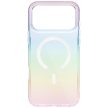 UNIQ Iridescia case iPhone 17 Pro Max Magclick Charging holo quartz tok, színes
