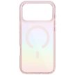 UNIQ Iridescia case iPhone 17 Pro Max Magclick Charging tok, rózsaszín