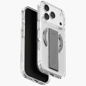   UNIQ Heldro Air Case iPhone 17 Pro Magclick Charging tok, átlátszó