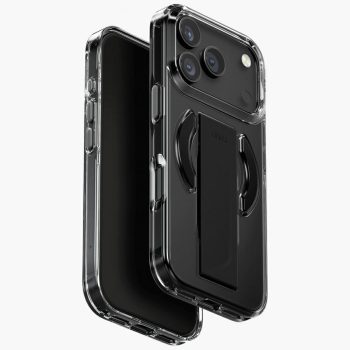   UNIQ Heldro Air Case iPhone 17 Pro Magclick Charging tok, fekete