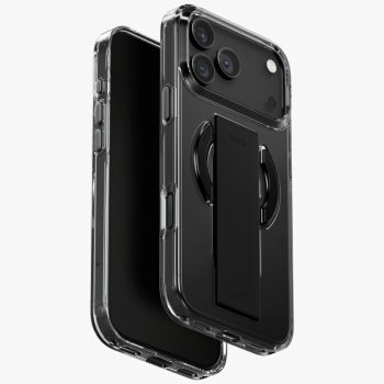   UNIQ Heldro Air Case iPhone 17 Pro Max Magclick Charging tok, fekete