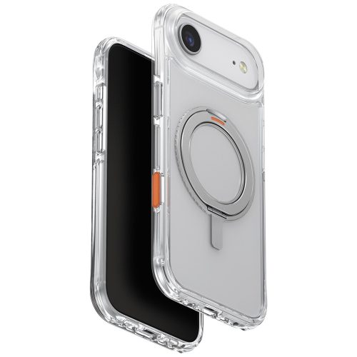 UNIQ Swivix Case iPhone 17 Air 360 Rotating Kickstand tok, átlátszó