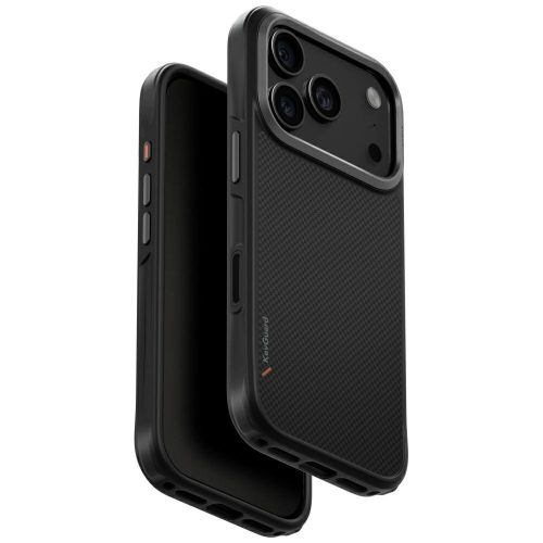 Uniq Keva Magclick Charging Case iPhone 17 Pro tok, fekete