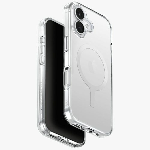 UNIQ Clario Case iPhone 17 Magclick Charging tok, átlátszó