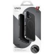 UNIQ Clario Case iPhone 17 Magclick Charging tok, fekete