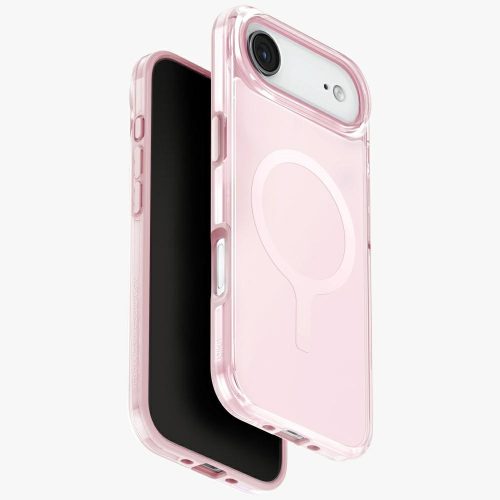 UNIQ Clario Case iPhone 17 Air Magclick Charging tok, rózsaszín