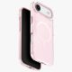 UNIQ Clario Case iPhone 17 Air Magclick Charging tok, rózsaszín