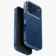 UNIQ Clario Case iPhone 17 Pro Magclick Charging tok, kék