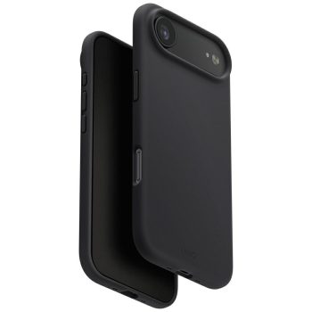 UNIQ Lino Case iPhone 17 Air Magclick Charging tok, szürke