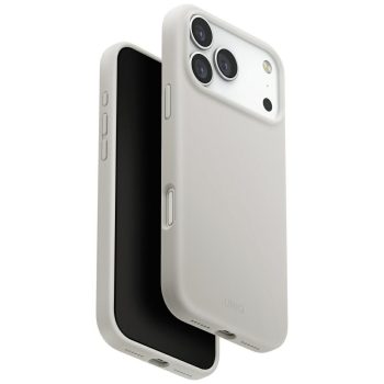   UNIQ Lino Case iPhone 17 Pro Max Magclick Charging tok, szürke
