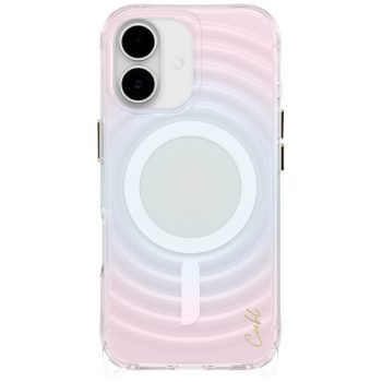 UNIQ Coehl Vela case iPhone 17 Magnetic Charging tok, opal