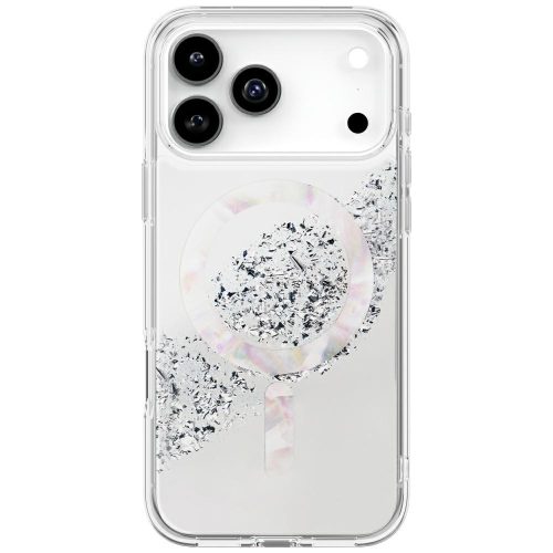 UNIQ Coehl Crystelle Case iPhone 17 Pro Max Magnetic Charging tok, ezüst