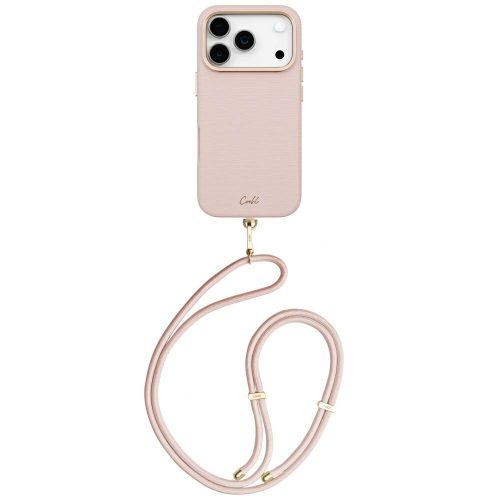 UNIQ Coehl Mirelle Case iPhone 17 Pro Magnetic Charging tok, rózsaszín