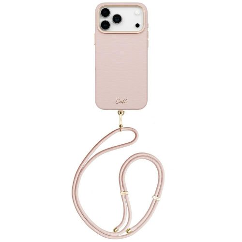 UNIQ Coehl Mirelle Case iPhone 17 Pro Max Magnetic Charging tok, rózsaszín