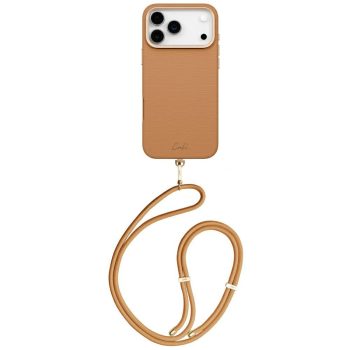   UNIQ Coehl Mirelle Case iPhone 17 Pro Max Magnetic Charging tok, barna