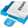 UNIQ Optix Exofit Vivid edzett üvegfólia iPhone 17 Pro Max applikátorral