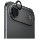 UNIQ Optix Aluminum Camera Lens Protector iPhone 17 Air applikátorral, fekete