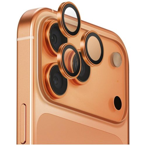 UNIQ Optix Aluminum Camera Lens Protector iPhone 17 Pro / iPhone 17 Pro Max with Applicator Ambe