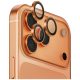 UNIQ Optix Aluminum Camera Lens Protector iPhone 17 Pro / iPhone 17 Pro Max with Applicator Ambe