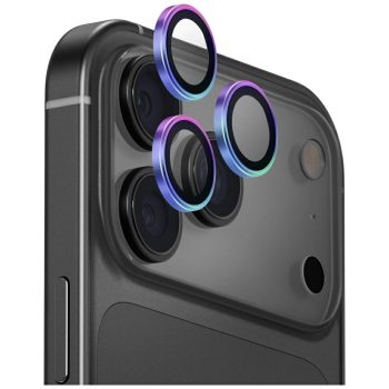   Uniq Optix Aluminum Camera Lens Protector iPhone 17 Pro / iPhone 17 Pro Max with Applicator - kameravédő, színes