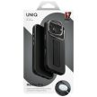 Uniq Heldro Pro Magclick Charging Case iPhone 17 Pro tok, fekete