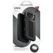 UNIQ Heldro Pro iPhone 17 Pro Max Magclick Charging tok, fekete