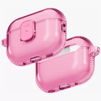   UNIQ Glase Pro Case AirPods Pro 3 Lock Case, tok, rózsaszín