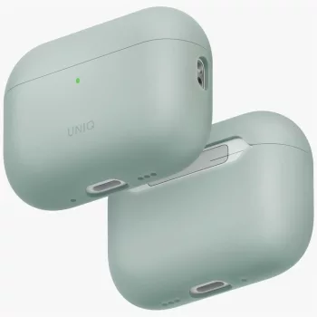 UNIQ Case Lino AirPods Pro 3 gen Silicone, tok, zöld