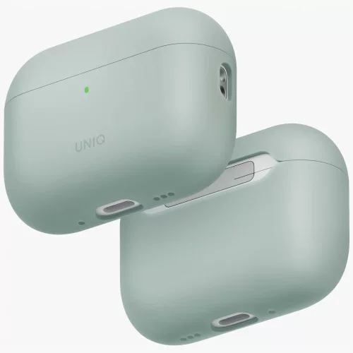 UNIQ Case Lino AirPods Pro 3 gen Silicone, tok, zöld
