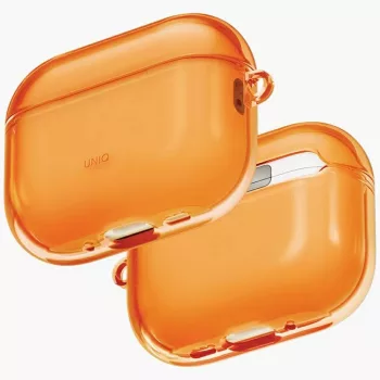 UNIQ Case Glase AirPods Pro 3, tok, narancssárga