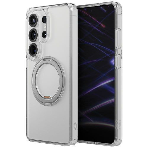 UNIQ Swivix Samsung Galaxy S26 Ultra 360 Rotating Kickstand tok, átlátszó