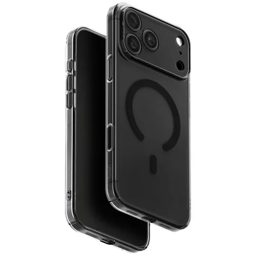 Uniq Airsuit MagClick Charging iPhone 18 Pro Max / 17 Pro Max tok, fekete