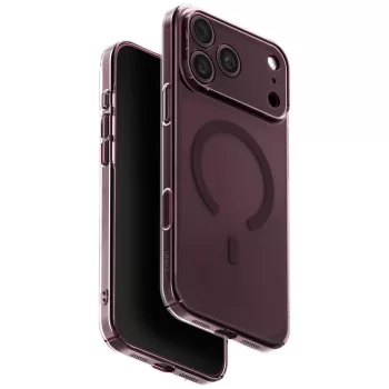   Uniq Airsuit MagClick Charging iPhone 18 Pro Max / 17 Pro Max tok, bordó