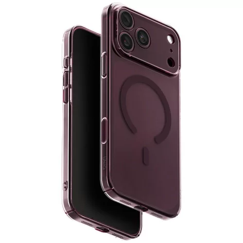 Uniq Airsuit MagClick Charging iPhone 18 Pro Max / 17 Pro Max tok, bordó