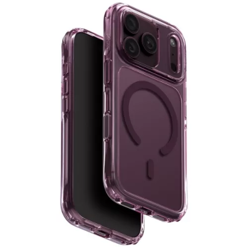 Uniq LifePro Xtreme MagClick Charging iPhone 18 Pro / 17 Pro tok, bordó