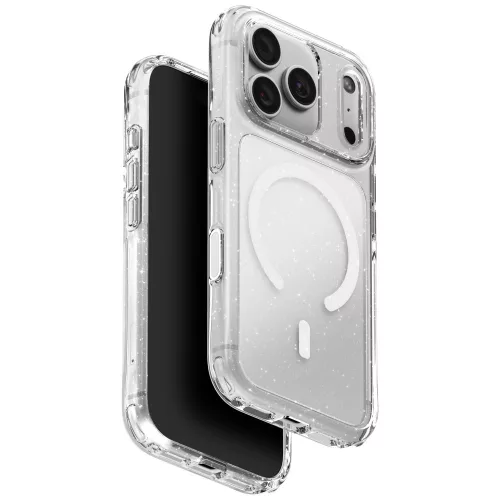 Uniq LifePro Xtreme MagClick Charging tinsel lucent iPhone 18 Pro / 17 Pro tok, átlátszó