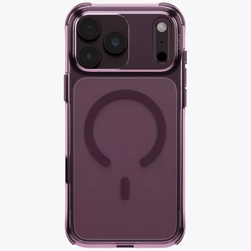Uniq LifePro Xtreme MagClick Charging iPhone 18 Pro Max / 17 Pro Max tok, bordó