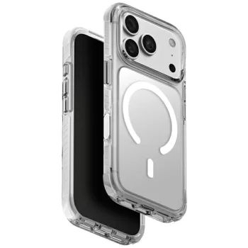   Uniq Combat MagClick Charging iPhone 18 Pro / 17 Pro tok, átlátszó