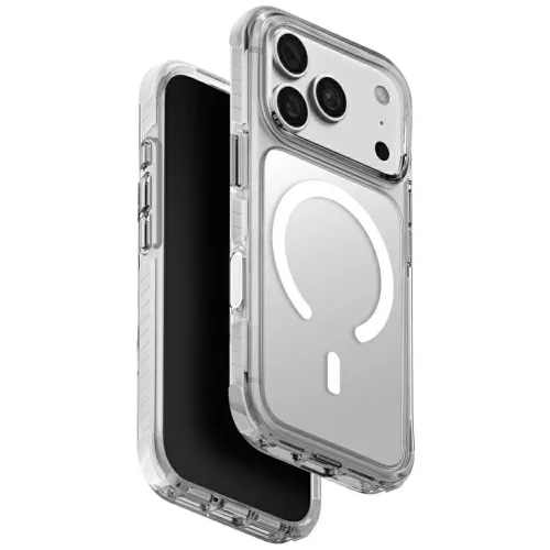 Uniq Combat MagClick Charging iPhone 18 Pro / 17 Pro tok, átlátszó