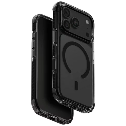 Uniq Combat MagClick Charging iPhone 18 Pro / 17 Pro tok, fekete
