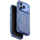 Uniq Combat MagClick Charging iPhone 18 Pro / 17 Pro tok, kék