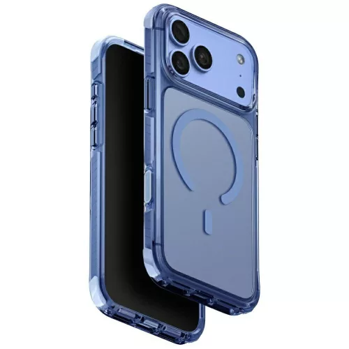 Uniq Combat MagClick Charging iPhone 18 Pro Max / 17 Pro Max tok, kék