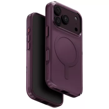  Uniq Clario MagClick Charging eco iPhone 18 Pro / 17 Pro tok, lila