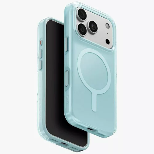 Uniq Clario MagClick Charging iPhone 18 Pro / 17 Pro tok, menta