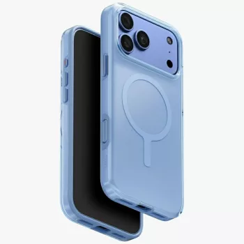   Uniq Clario MagClick Charging iPhone 18 Pro Max / 17 Pro Max tok, kék